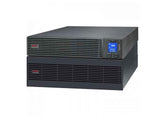 APC Easy UPS On-Line, 6kVA/6kW, Rackmount 5U, 230V, Hard wire 3-wire(P+N+E) outlet, Intelligent Card Slot, LCD, Extended Runtime, W/ rail kit